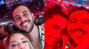Rodrigo Mussi curte 1ª festa com famosos após alta hospitalar