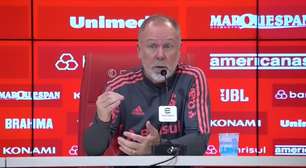 INTERNACIONAL: Mano Menezes vê Alemão em evolução e acredita que poderá ser titular em breve: "Dos atacantes, é o que está fazendo mais gols"