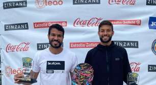 Diogo e João Lauro Carneiro são campeões da 1ª etapa do Circuito Beach Tennis Brasil, no Rio de Janeiro
