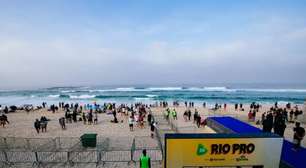 Mundial de Surfe: WSL adia Rio Pro pelo segundo dia seguido por conta do clima em Saquarema