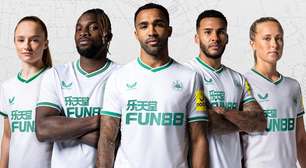 Newcastle lança uniforme verde e branco e gera polemica por possível alusão à Arábia Saudita