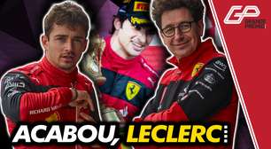Ferrari tirou últimas chances de Leclerc ser campeão da Fórmula 1 2022