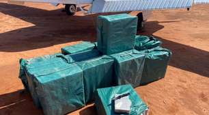 FAB intercepta aeronave com 500 kg de cocaína no MS