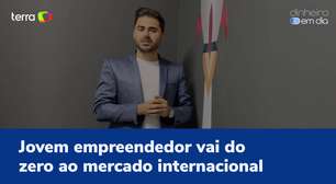 Jovem empreendedor vai do zero ao mercado internacional