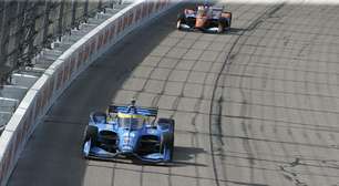 Johnson celebra melhor resultado da carreira na Indy em Iowa: "Dia muito especial"
