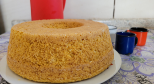 Sem ovo e sem leite: aprenda a fazer um bolo de milho vegano