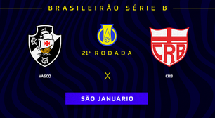 Vasco x CRB: prováveis escalações, desfalques e onde assistir ao jogo pela Série B