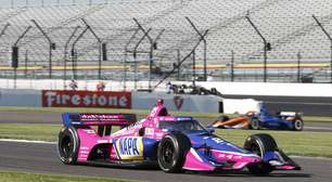 Rossi bate Newgarden por 0s020 e lidera treino livre do GP de Indianápolis 2