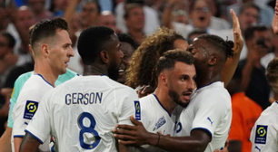 Com Gerson em campo, Marseille goleia Reims pela primeira rodada do Francês