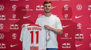 RB Leipzig anuncia o retorno do atacante Timo Werner, ex-Chelsea
