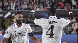 Com gols de Alaba e Benzema, Real Madrid vence o Eintracht Frankfurt e é campeão da Supercopa da Uefa