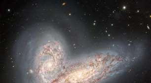 Borboleta Cósmica: foto mostra galáxias colidindo a 60 milhões de anos-luz daqui