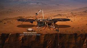 Frustração: sonda InSight não encontrou água subterrânea no equador de Marte