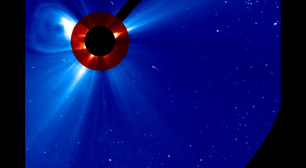 Vídeo da NASA mostra cometa mergulhando no Sol