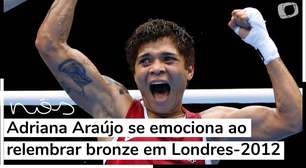 Adriana Araújo chora ao relembrar bronze no boxe em Londres