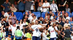 Com gol de Kane, Tottenham busca empate no fim contra o Chelsea pelo Campeonato Inglês