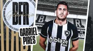 Gabriel Pires desembarca no Rio para iniciar passagem no Botafogo