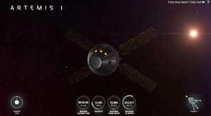 Ferramenta da NASA permitirá acompanhar a viagem da Orion à Lua