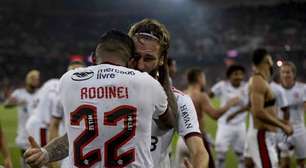 Após assistência em classificação do Flamengo, Rodinei ressalta boa fase de Pedro: 'Mais um golaço'