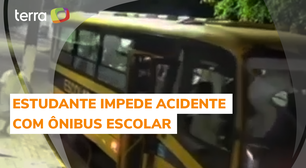 Estudante impede acidente com ônibus escolar desgovernado na PB