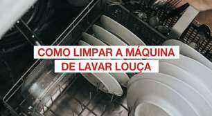 Como limpar a máquina de lavar louça