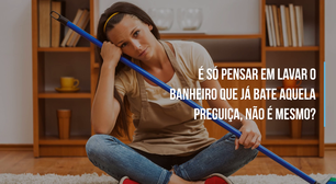 Como fazer uma limpeza rápida no banheiro