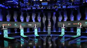 Debate: Candidatos ao governo de São Paulo falam sobre Garcia ser alvo da noite