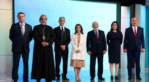 Com fim de debate quente, candidatos dão suas impressões sobre o encontro