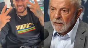 Lula rebate apoio de Neymar a Bolsonaro: "Ele está com medo"