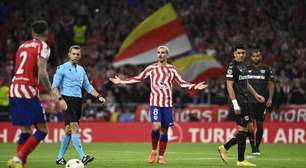 Champions League: Atlético de Madrid perde pênalti no último lance, empata com o Leverkusen e está eliminado