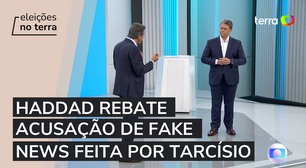 Haddad rebate acusação de fake news feita por Tarcísio