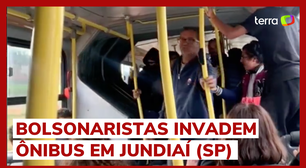 Bolsonaristas invadem ônibus e agridem estudantes que fizeram 'L'