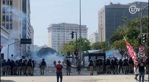 Festa do Flamengo é interrompida por briga entre torcidas organizadas