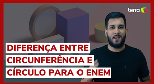 Relembre as diferenças entre circunferência e círculo