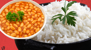 O arroz e feijão são protagonistas em uma alimentação vegana