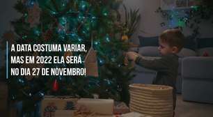Confira a data certa para montar a árvore de Natal