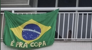 Com a Copa, bandeira volta a ser símbolo do Brasil inteiro