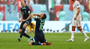 Austrália vence Tunísia e conquista primeiros três pontos na Copa do Mundo, embolando grupo D