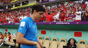 Marrocos troca o goleiro entre o hino e o início do jogo contra a Bélgica e intriga a internet