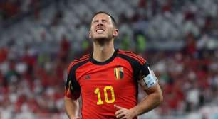 Hazard lamenta derrota e má atuação da Bélgica contra Marrocos: "Decepcionados"