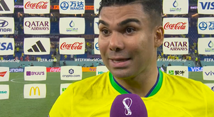 Autor do gol da vitória contra a Suíça, Casemiro exalta adversários e celebra classificação: "Grupo chato"
