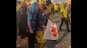 Brasileiros ensinam frase 'xenofóbica' em português para japoneses