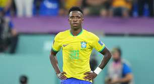 Vinícius Jr. se deslumbra com Copa e agradece apoio do Brasil: "honrado"