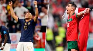 França x Marrocos: melhor ataque encara a melhor defesa na Copa