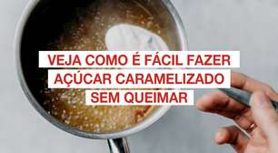 Veja como é fácil fazer açúcar caramelizado sem queimar