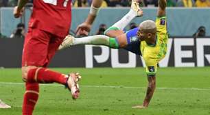Gol de Richarlison para o Brasil contra a Sérvia é eleito o mais bonito da Copa do Mundo