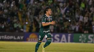 Com golaço de Veiga, Palmeiras bate o Botafogo-SP e vence a primeira no Paulistão