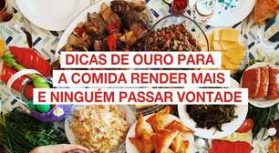 Almoço no feriadão? Dicas de ouro para a comida render mais