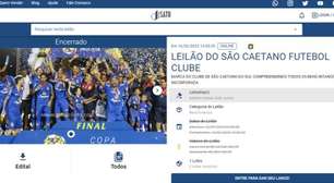 Presidente do São Caetano é liberado de prisão domiciliar e leilão do clube é cancelado
