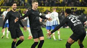 Bundesliga: Reus dá show, Dortmund goleia Hertha Berlin em casa e assume vice-liderança